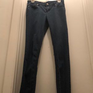 Navy dark blue jeans